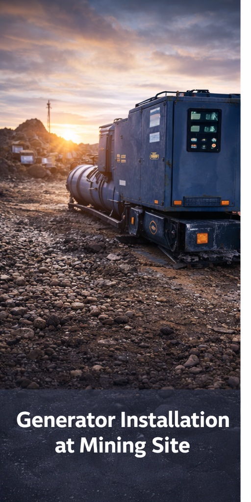 Generator installation project